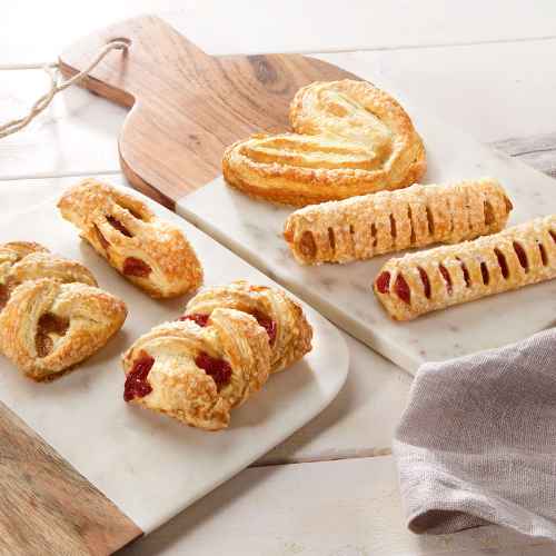 A selection of Upper Crust puff pastries